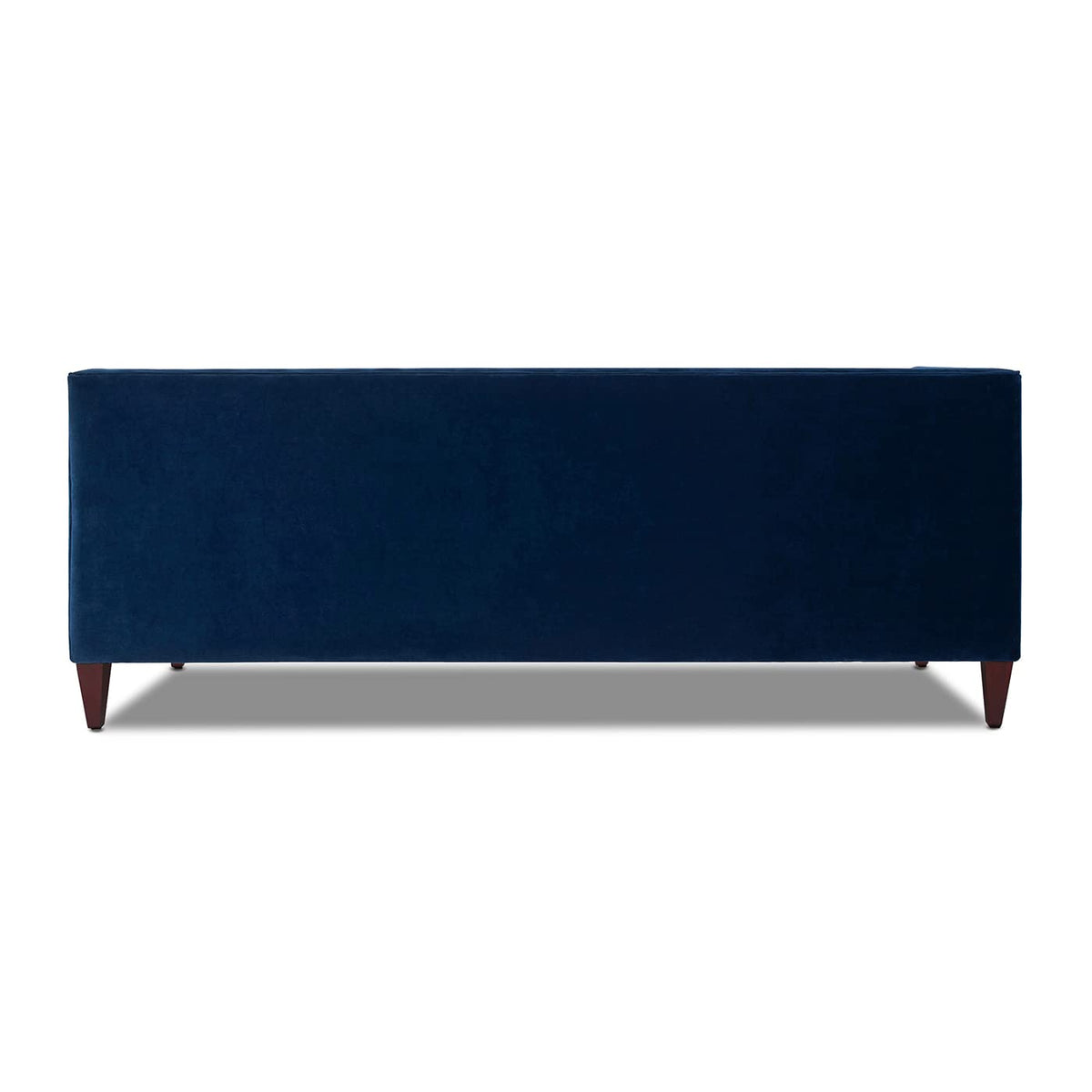 84" Navy Blue Velvet Tufted Sofa O6225