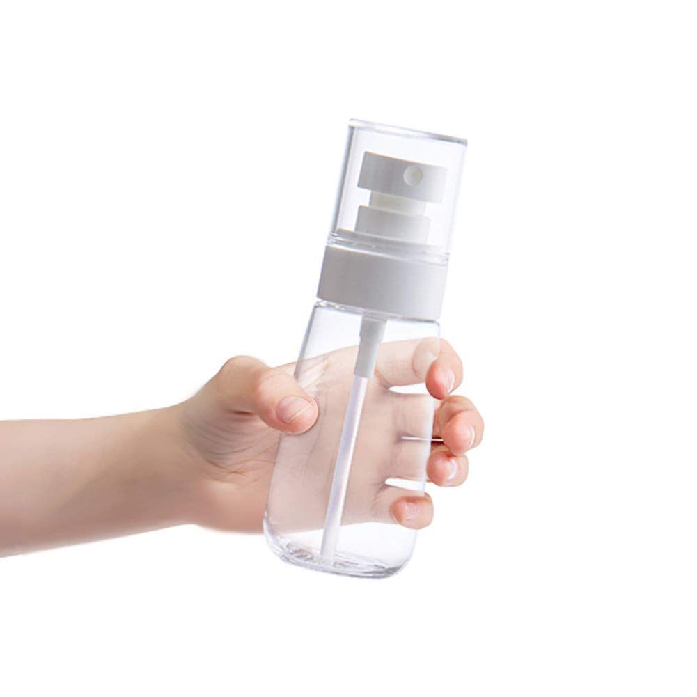 Clear Plastic Refillable Fine Mist Spray Bottles 100ml O86077