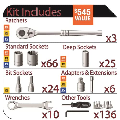 270-piece Mechanics Tool Set B626
