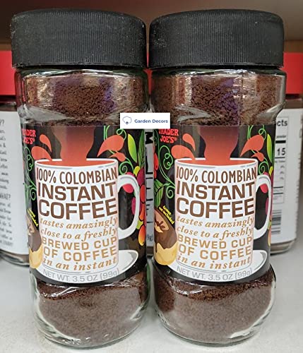 100% Colombian Instant Coffee 3.5oz (Two Bottles) Q642021