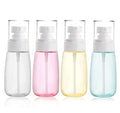 Clear Plastic Refillable Fine Mist Spray Bottles 100ml O86077