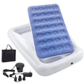Inflatable Kids Travel Bed Toddler Air Mattress Set Y3712