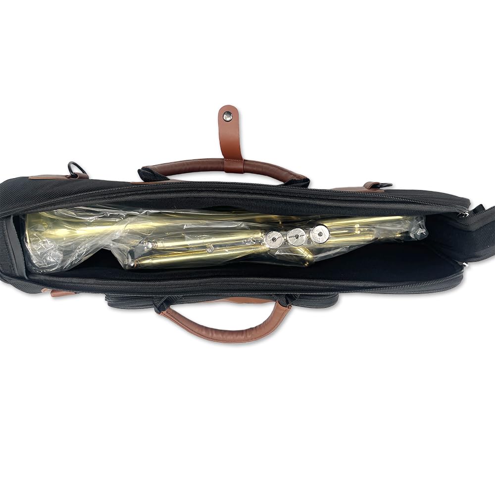 Bb Trumpet Case 1200D Oxford Fabric with Adjustable Shoulder Strap W1361