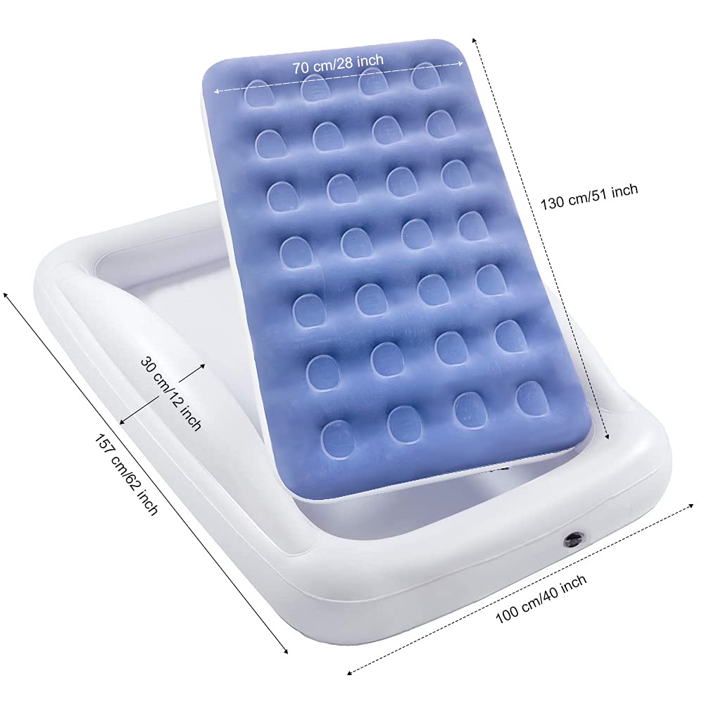 Inflatable Kids Travel Bed Toddler Air Mattress Set Y3712