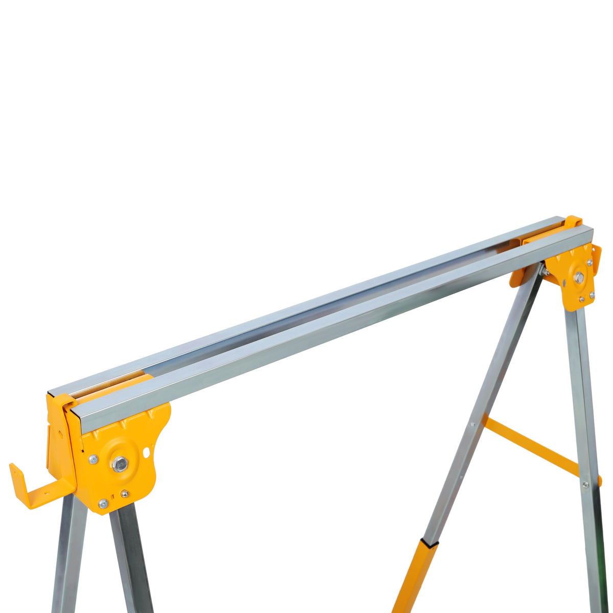 2 Pack Adjustable Height Steel Sawhorse Q96714