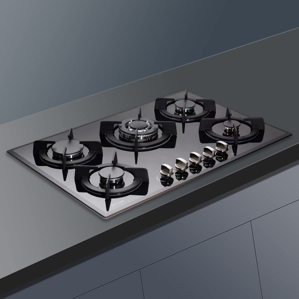 30 Inch 5 Burner Dual Fuel Gas Stovetop W987