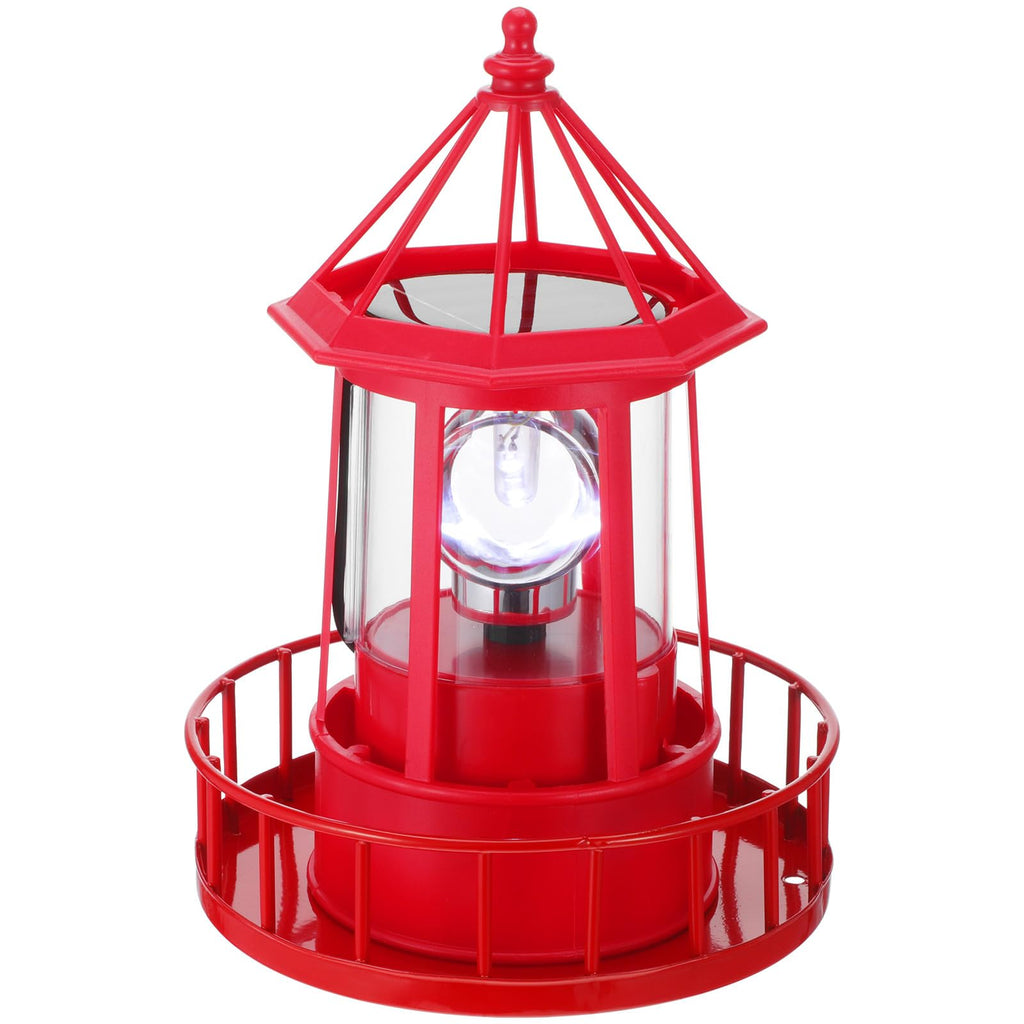 Solar Rotating Lighthouse Garden Light M87542