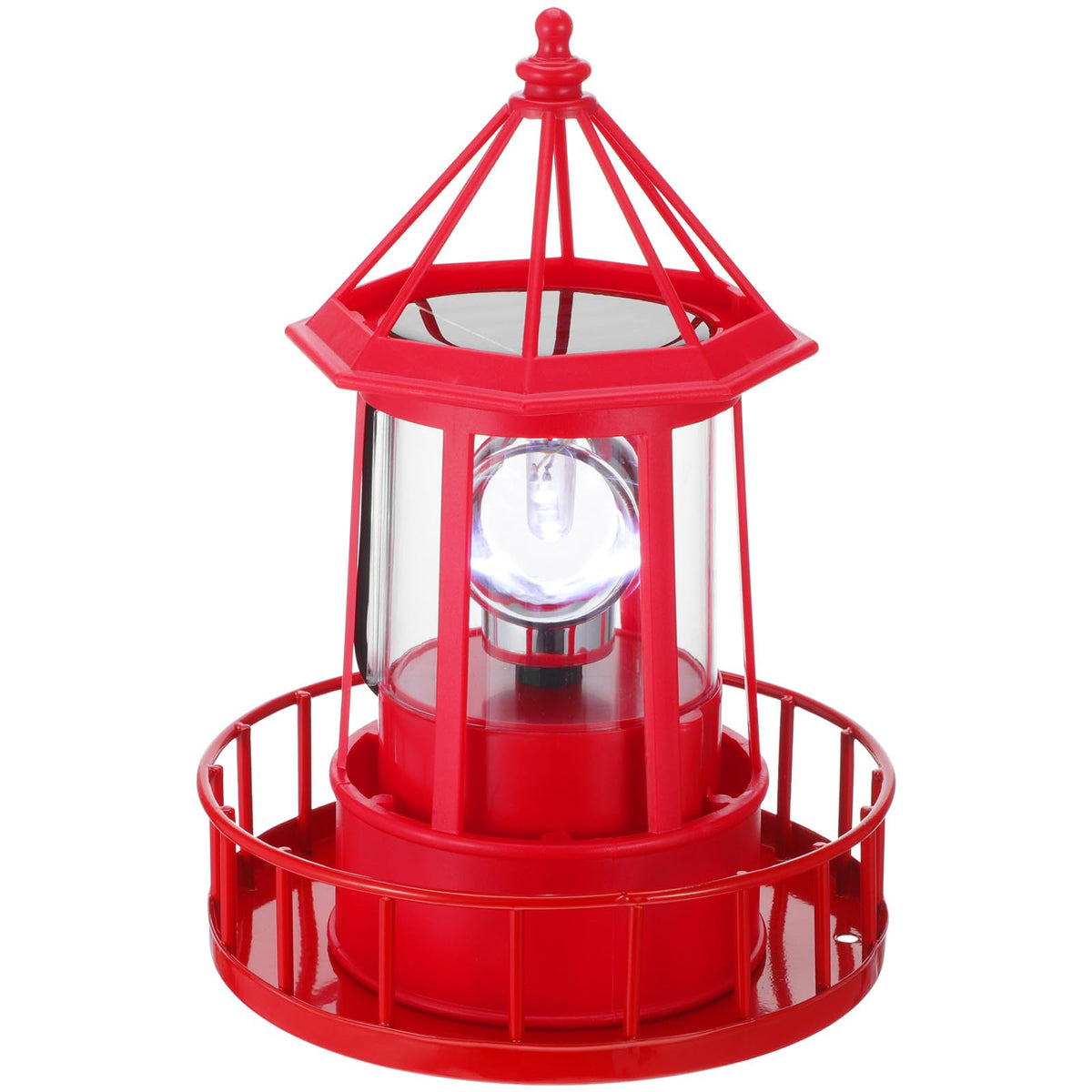 Solar Rotating Lighthouse Garden Light M87542