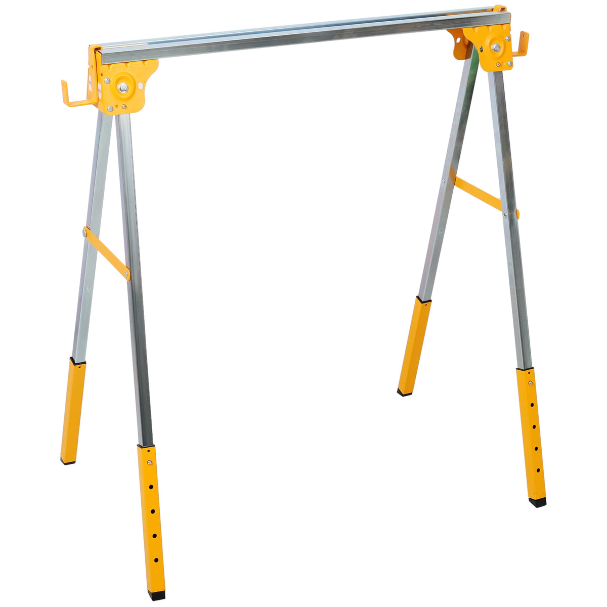 2 Pack Adjustable Height Steel Sawhorse Q96714