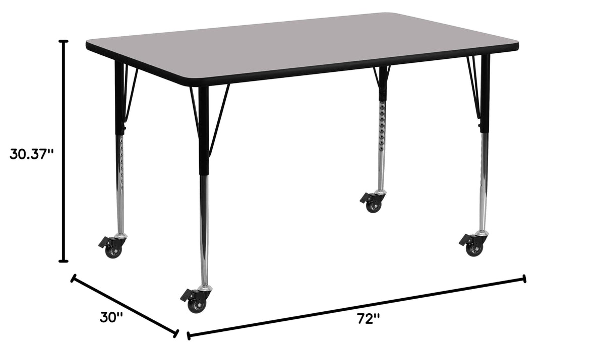 72x30 in Rectangular Activity Table O216