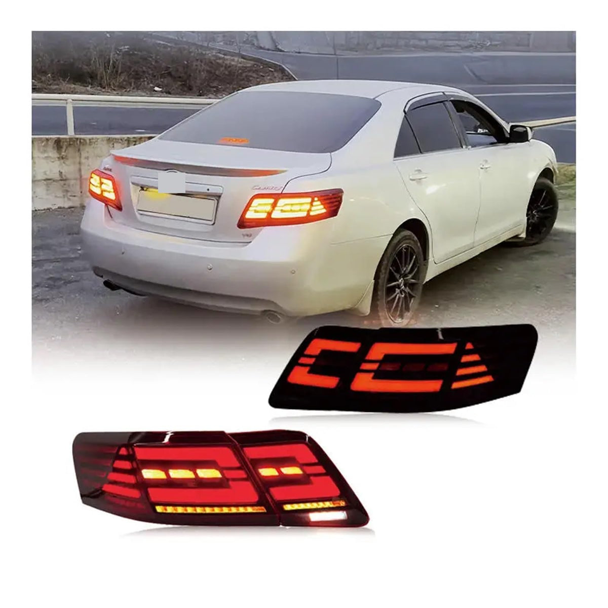 LED Tail Lights For Toyota Camry 2007-2011 Rear Lamps Assembly X943011
