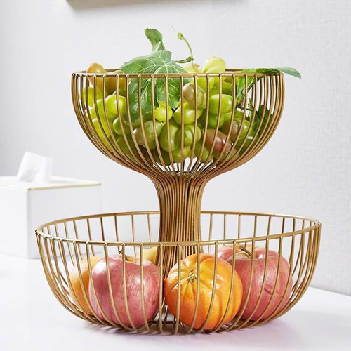 2 Tier Large Capacity Fruit Basket W325