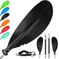 Adjustable 4 Piece Kayak Paddles with Paddle Leash F83108