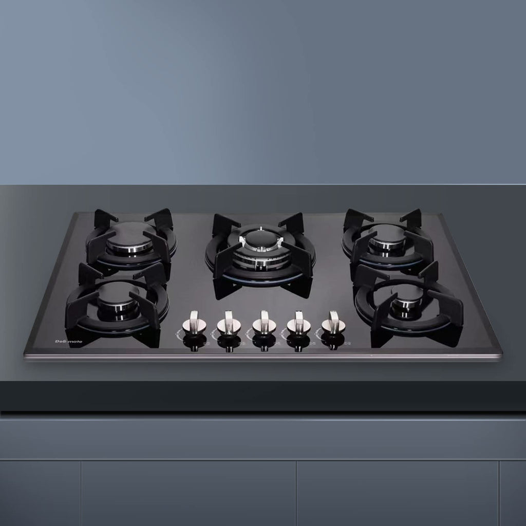 30 Inch 5 Burner Dual Fuel Gas Stovetop W987