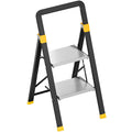 2 Step Ladder Lightweight Aluminum Folding Step Stool B511931