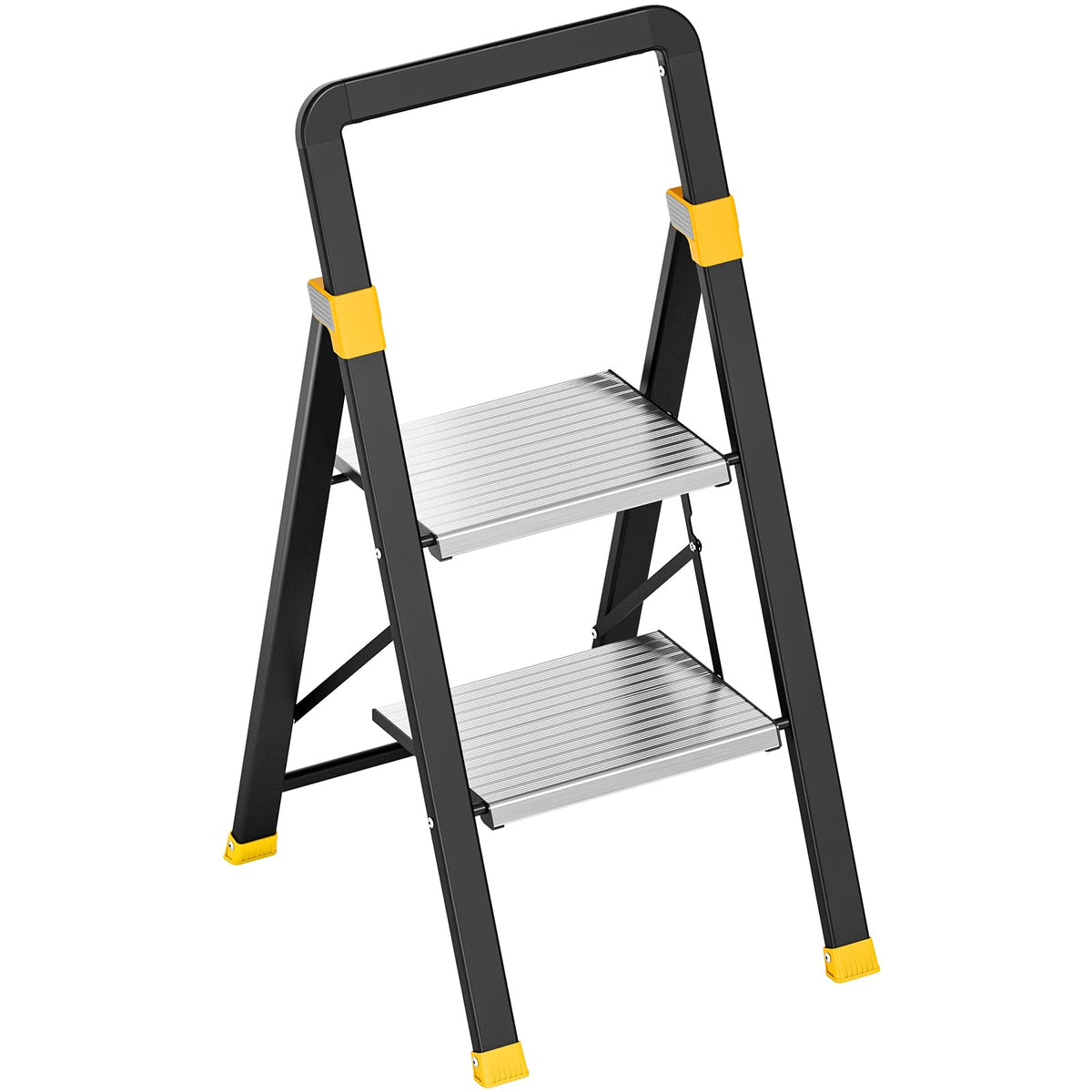 2 Step Ladder Lightweight Aluminum Folding Step Stool B511931