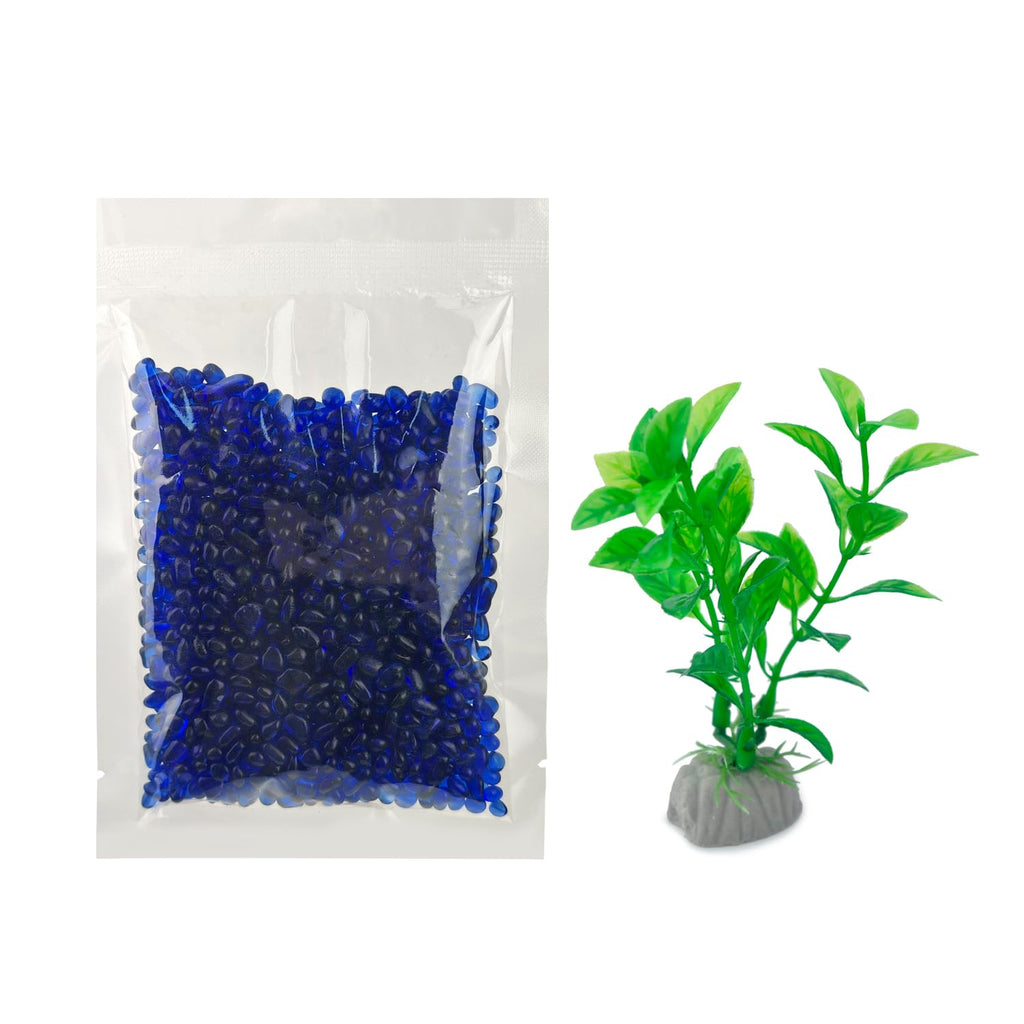 Mini Plastic Aquarium Starter Kit, 0.8 Gallon Fish Tank R481