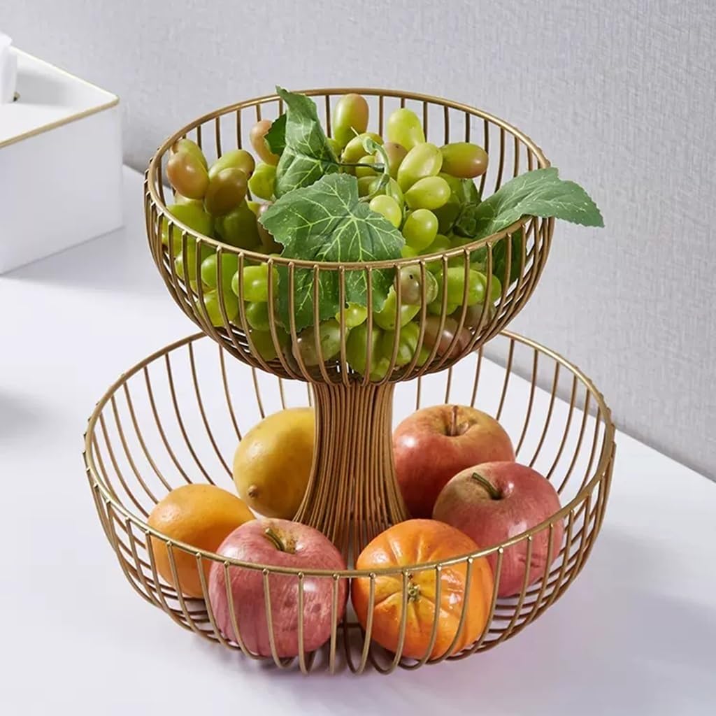 2 Tier Large Capacity Fruit Basket W325