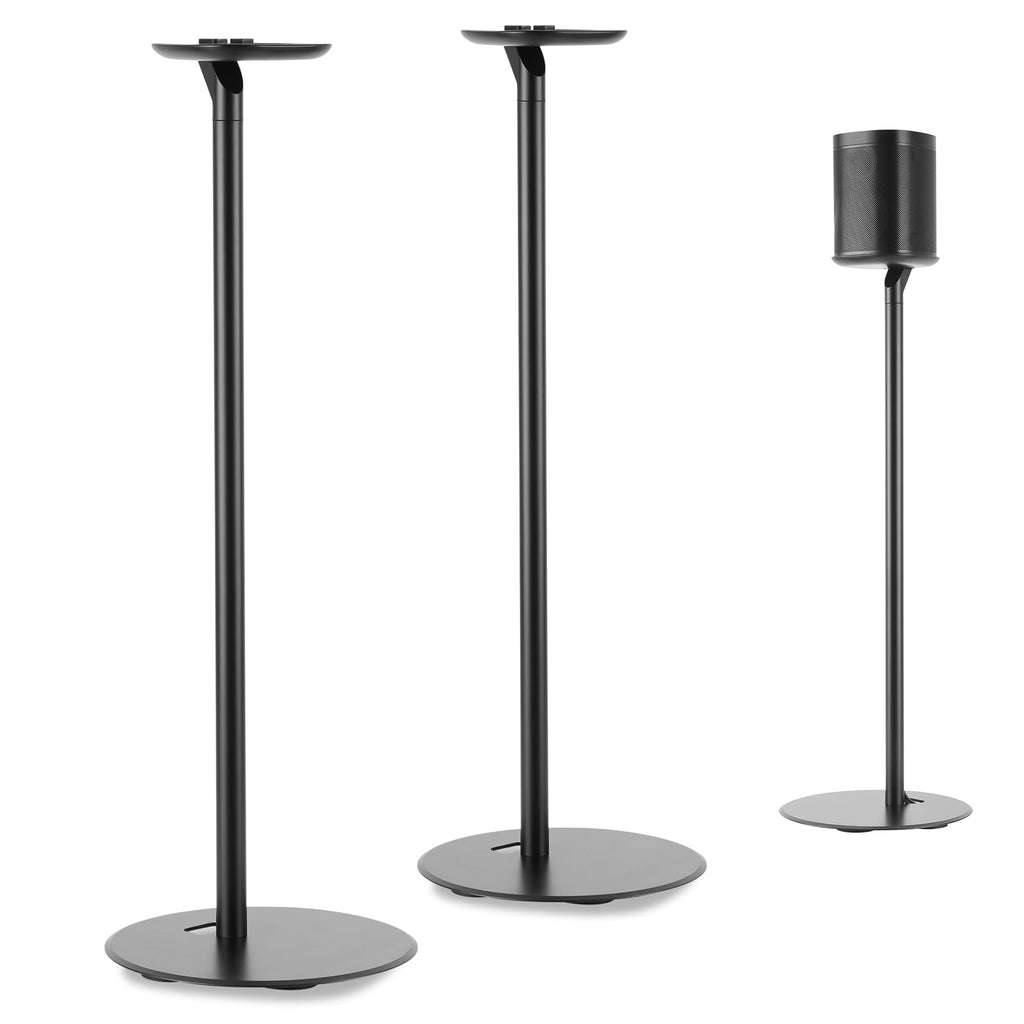 Black 2 Pack Speaker Stands R303