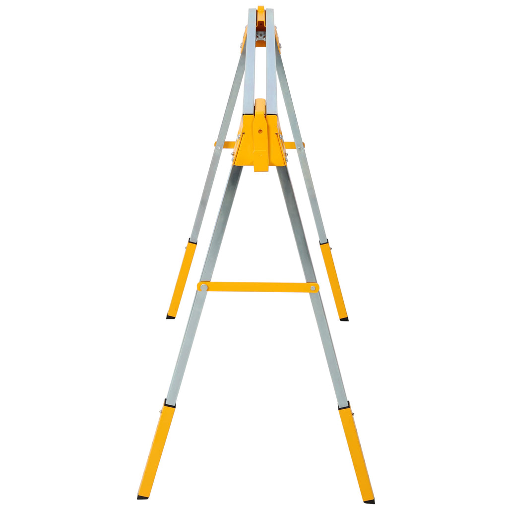 2 Pack Adjustable Height Steel Sawhorse Q96714