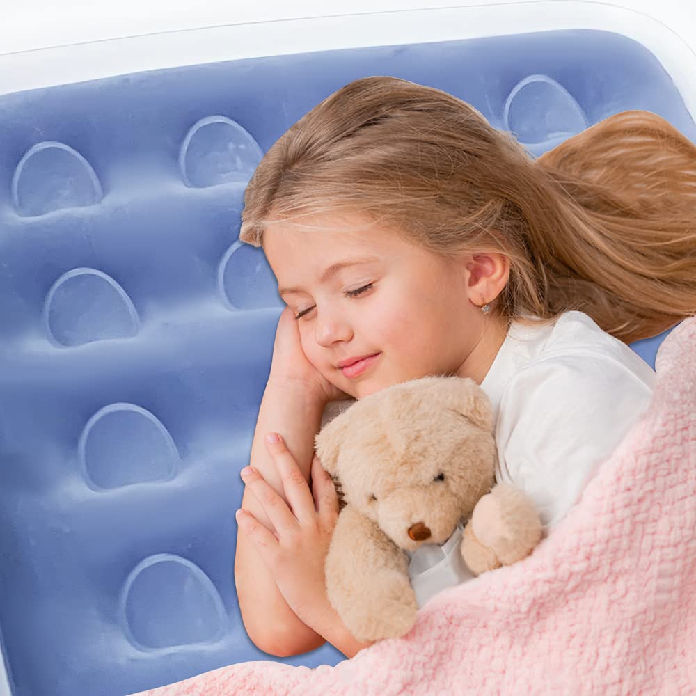Inflatable Kids Travel Bed Toddler Air Mattress Set Y3712