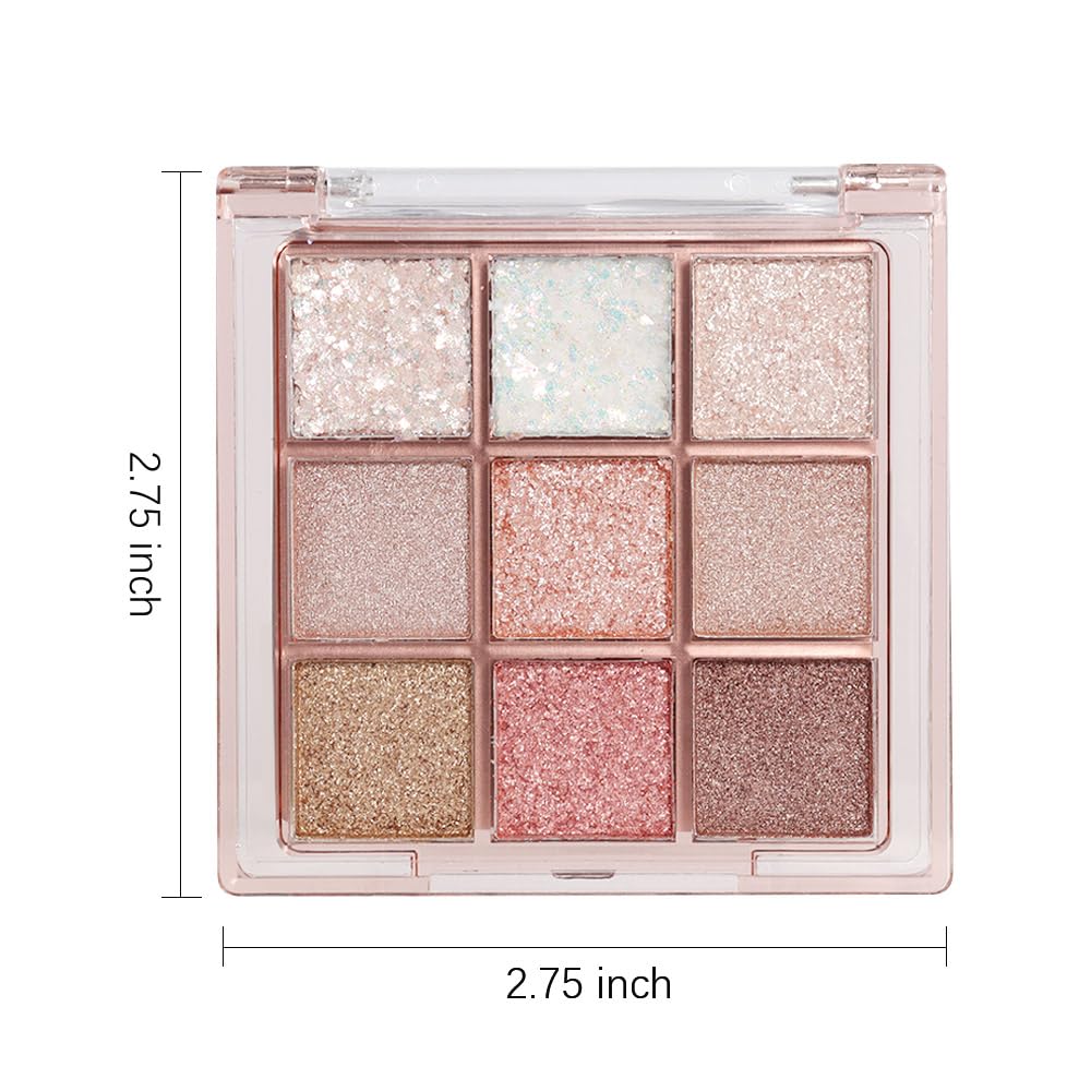 Pink Glitter Eyeshadow Palette P283
