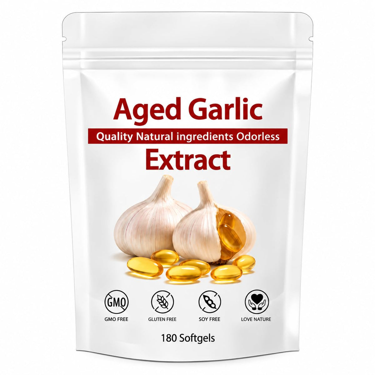 Aged Garlic Extract 180 Softgels Y813815