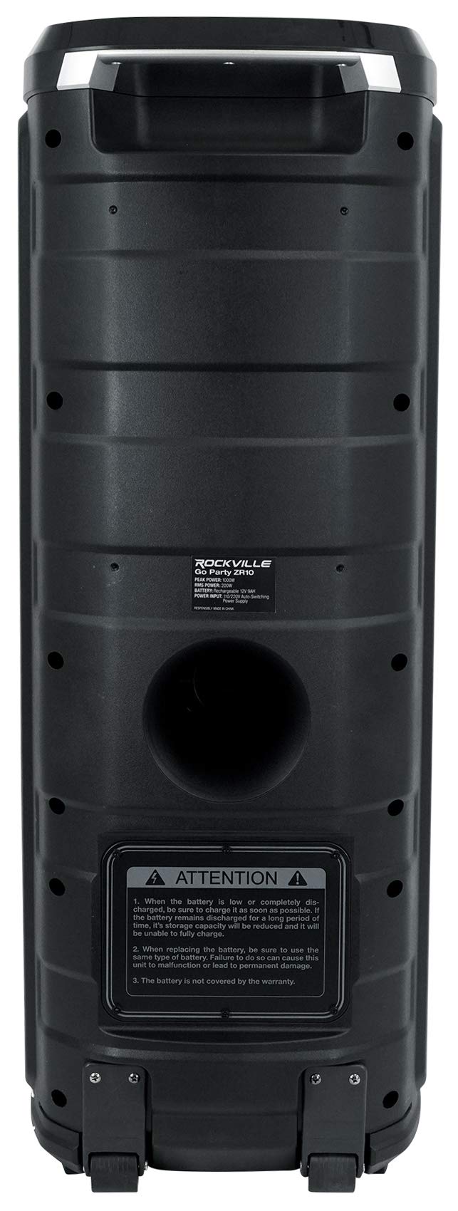 Dual 10" Wireless LED Bluetooth Speaker 2-Pack K2753