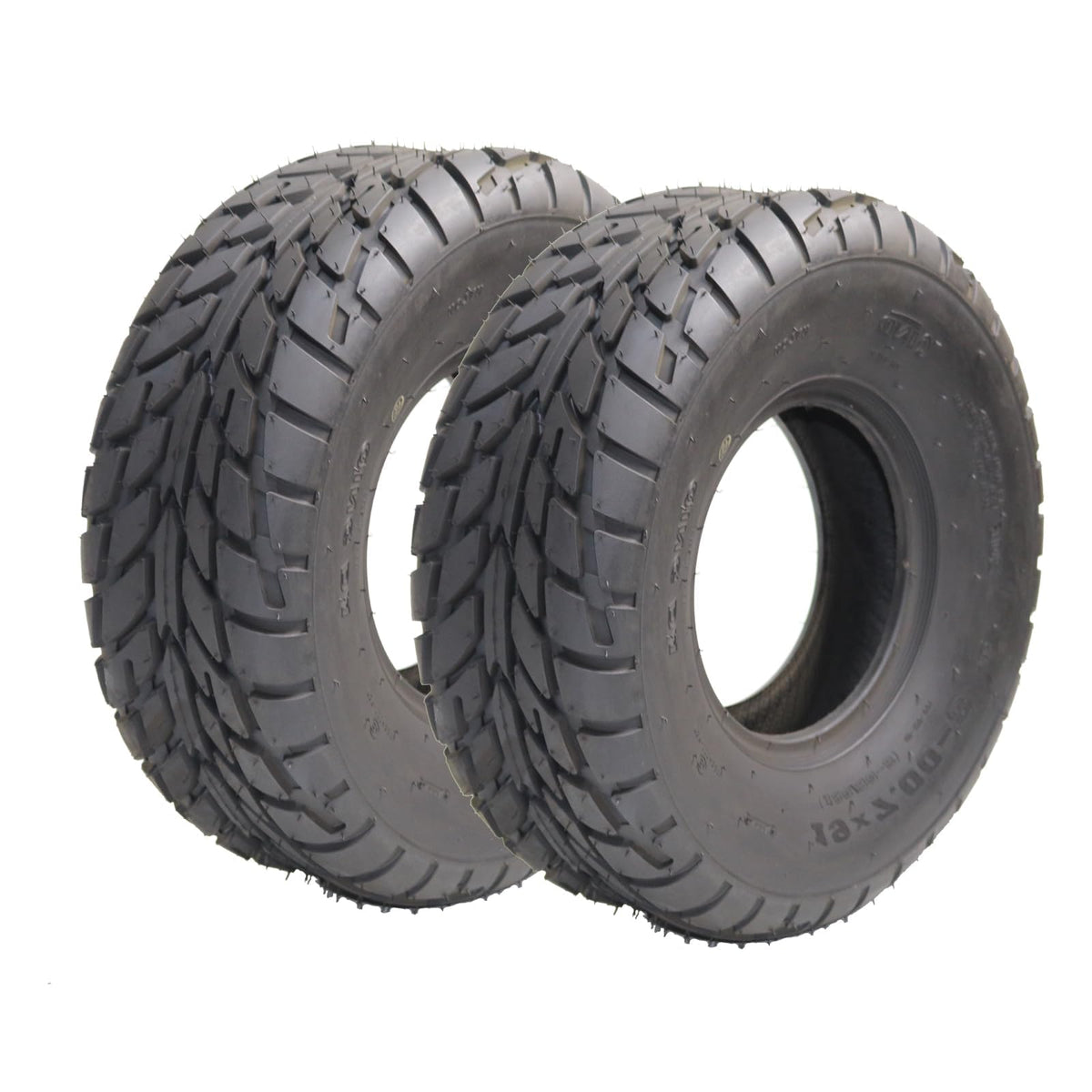 19x7-8 Set of 2 All Terrain Tubeless ATV Tires B9402