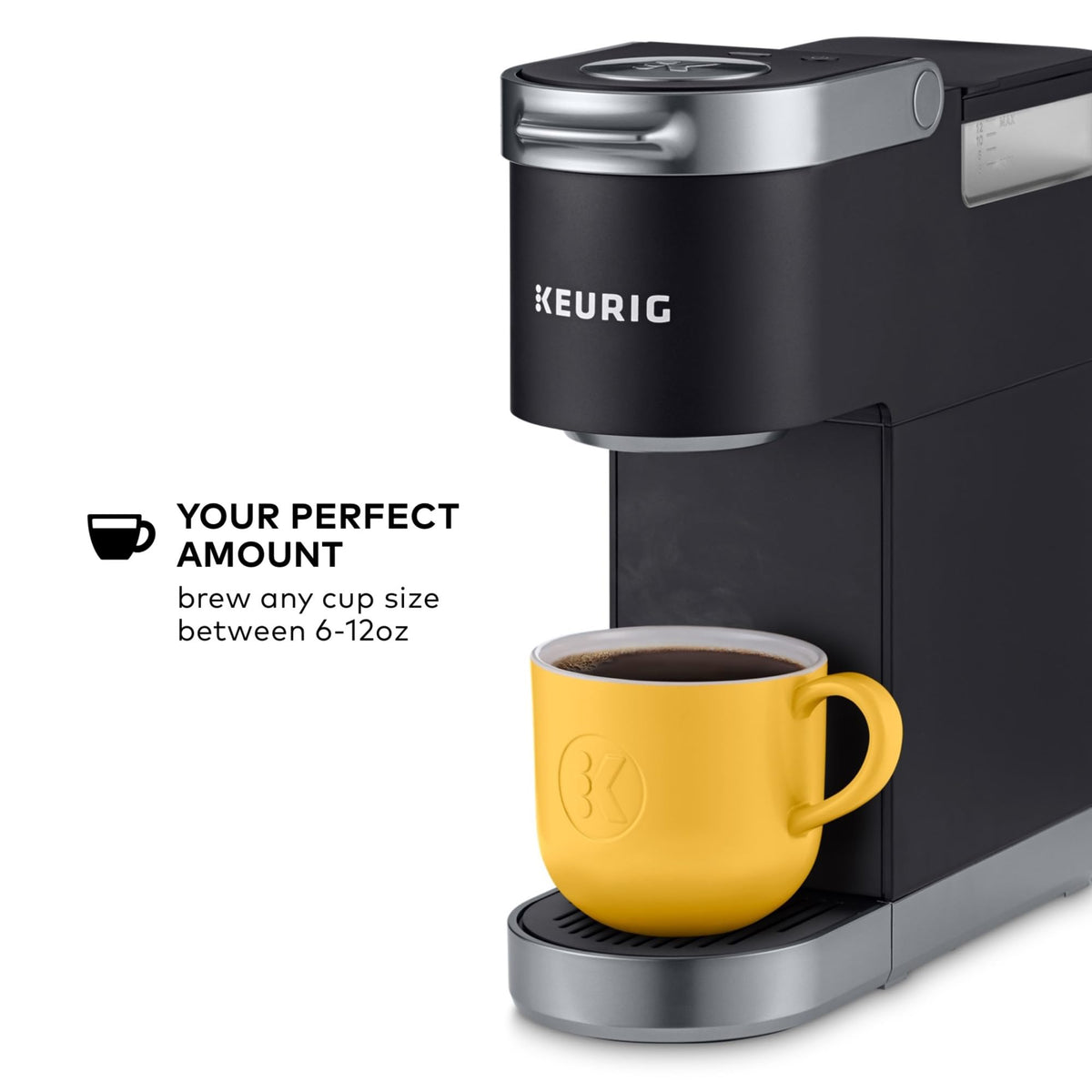 Single Serve K-Cup Pod Coffee Maker, Matte Black T627790
