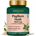 Psyllium Husk Capsules 1800 mg with Probiotics 90 Veggie Capsules A175495