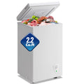 2.2 Cu. Ft. White Chest Freezer with Removable Basket I7385