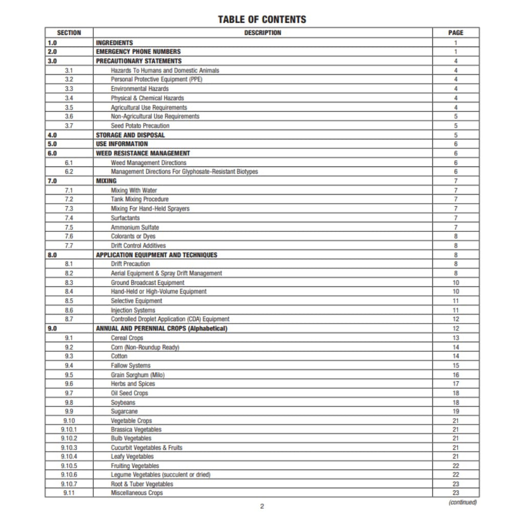 41% Glyphosate Herbicide 2.5 Gallon M117982