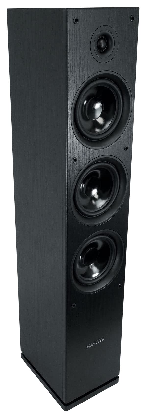 Black Home Audio Tower Speakers 2-Pack F54177