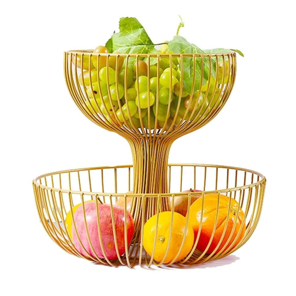 2 Tier Large Capacity Fruit Basket W325