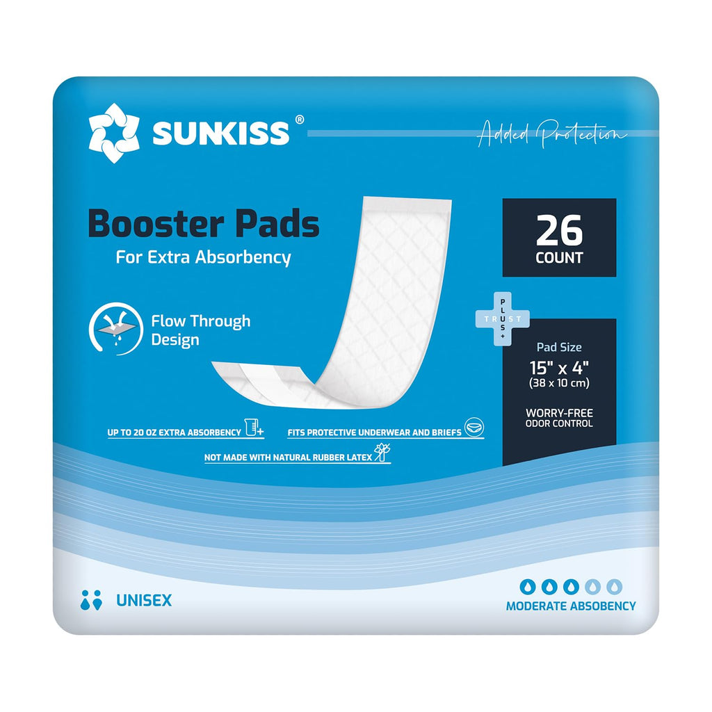 Adult Diapers Large 12 Count & Booster Pads 26 Count O465