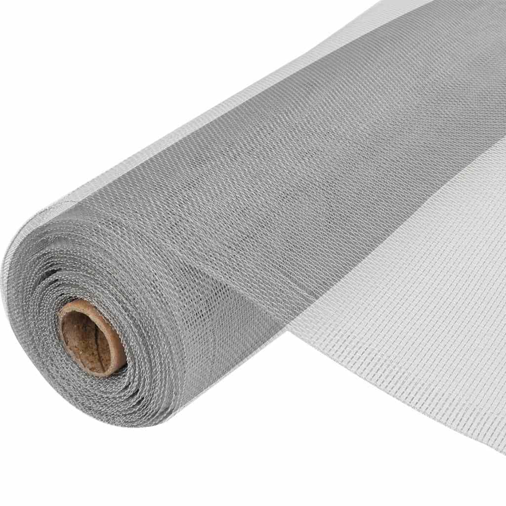 Aluminum Mesh Screen 39.4 x 196.9 Inch Metal Wire Netting O6082