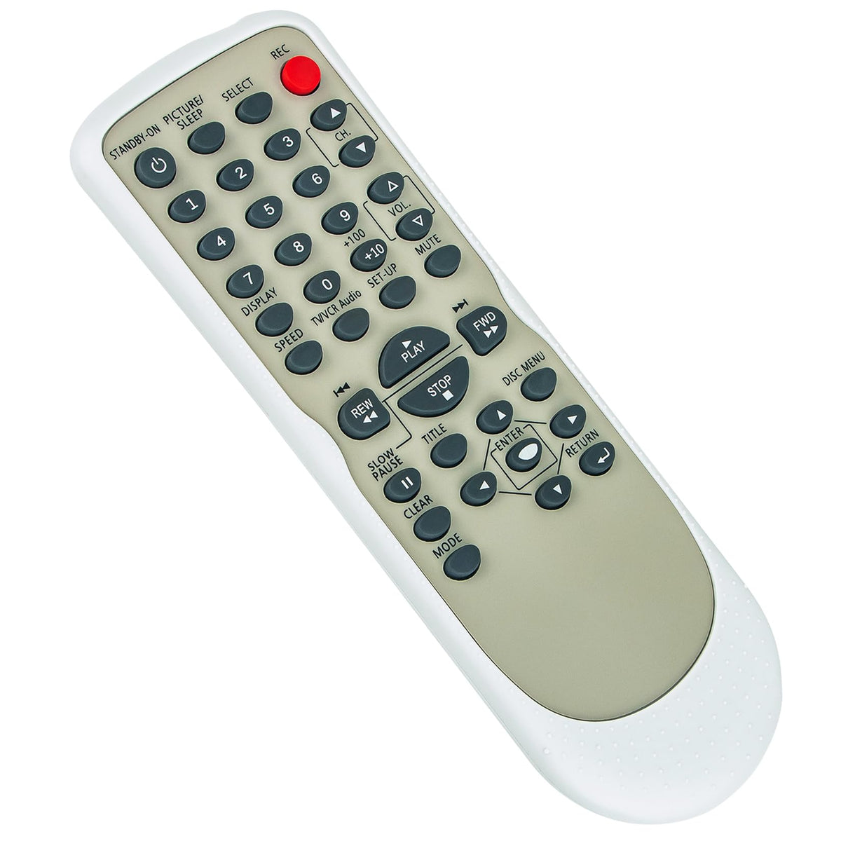 Replacement Remote Control for Magnavox TV/DVD/VCR Combo K48383