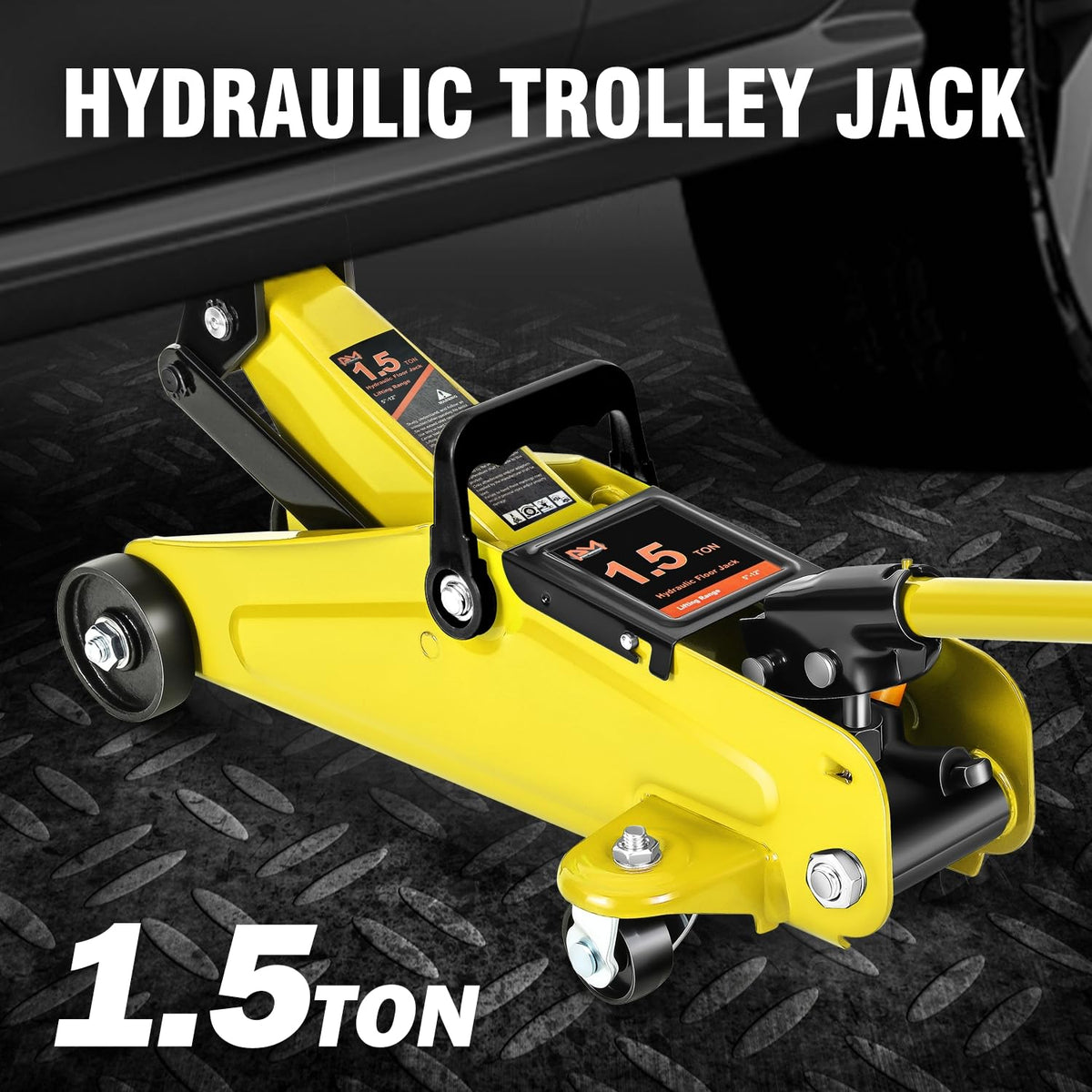 1.5 Ton Hydraulic Trolley Floor Jack S80851