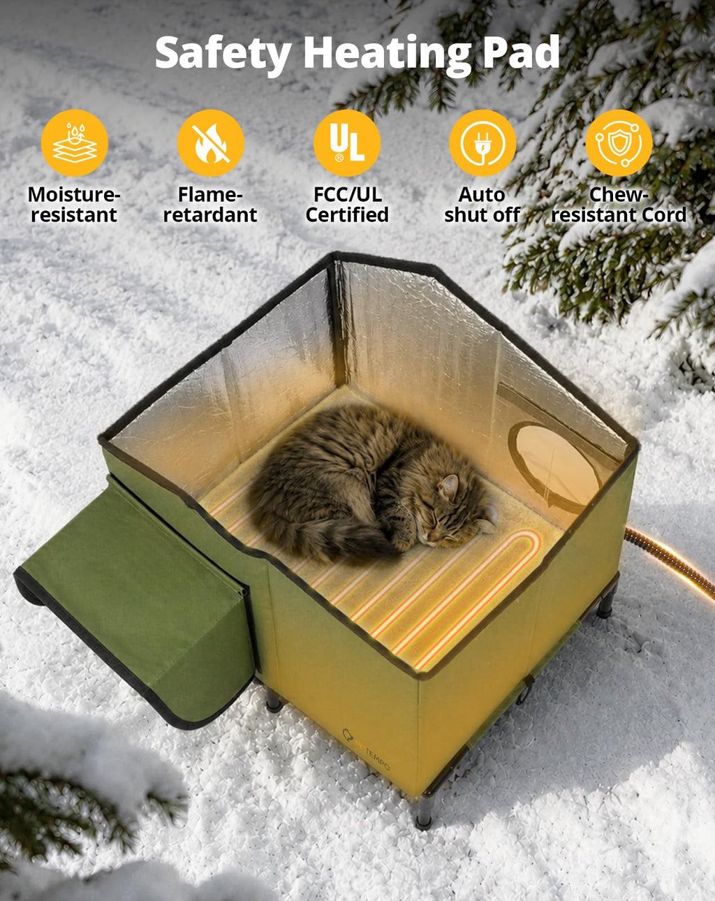 Heated Cat House U39463