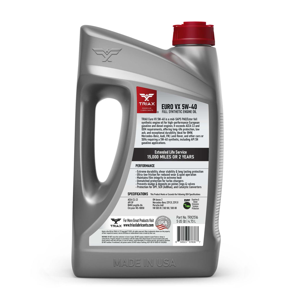 5W-40 Full Synthetic 5 Quart F426451