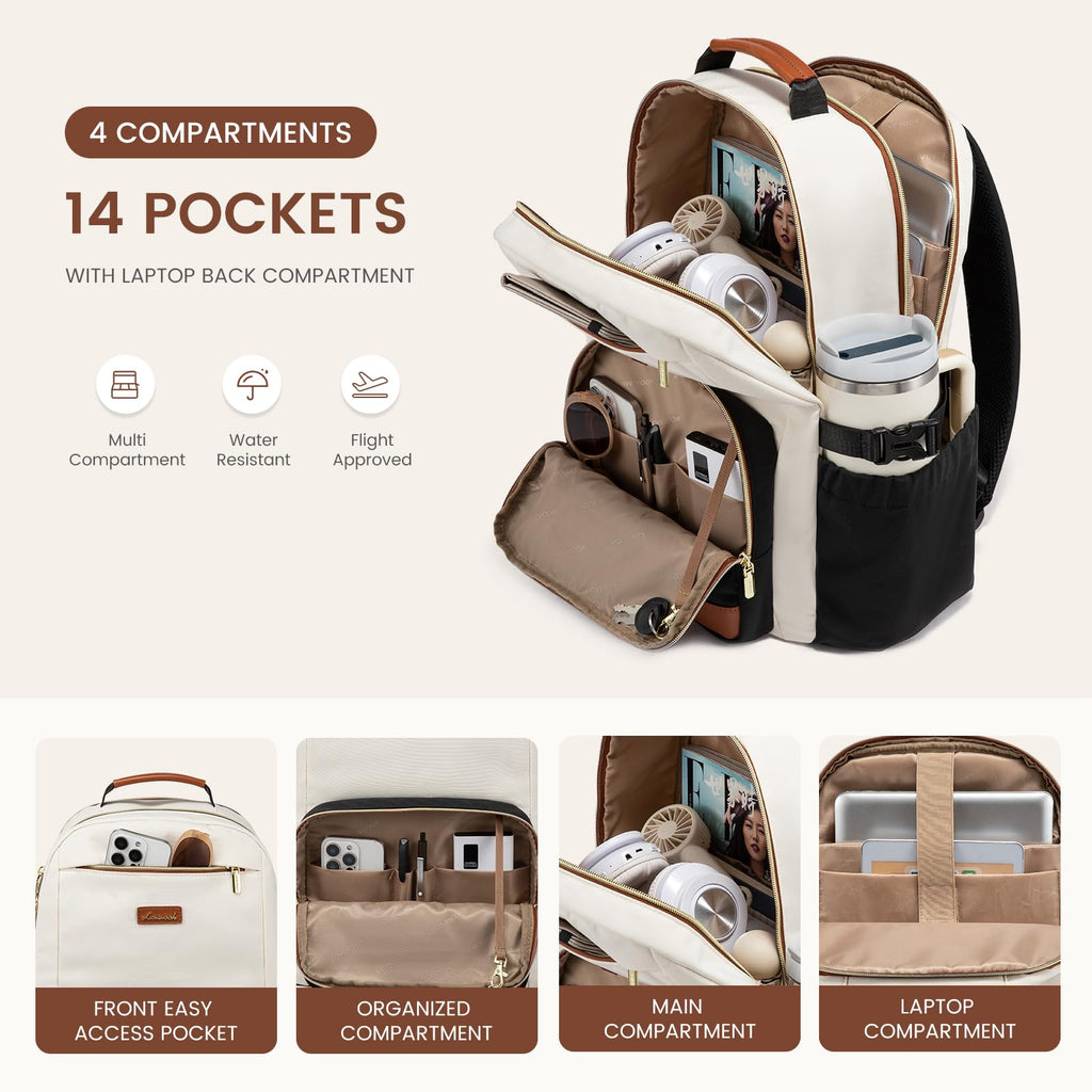 15.6 Inch Laptop Backpack with Pouch Pocket E471