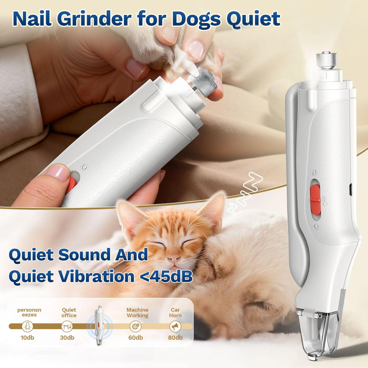 2-in-1 Dog & Cat Nail Clippers and Grinder G331340