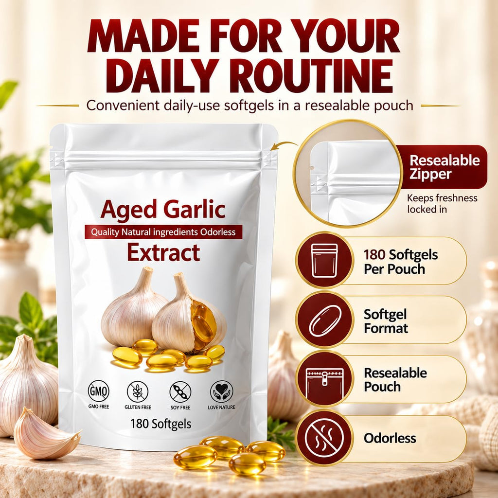 Aged Garlic Extract 180 Softgels Y813815