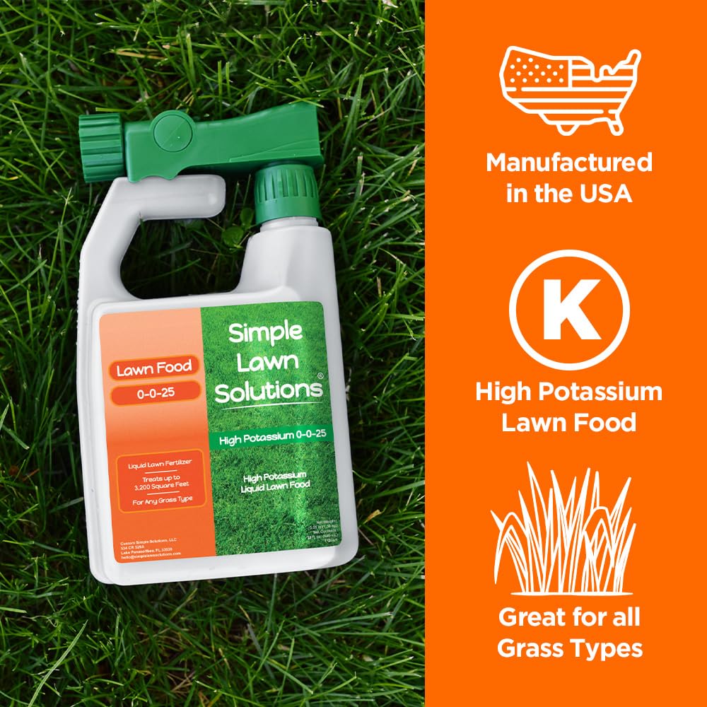 High Potassium Liquid Fertilizer 0-0-25 Concentrated Spray 32 Ounce K23217