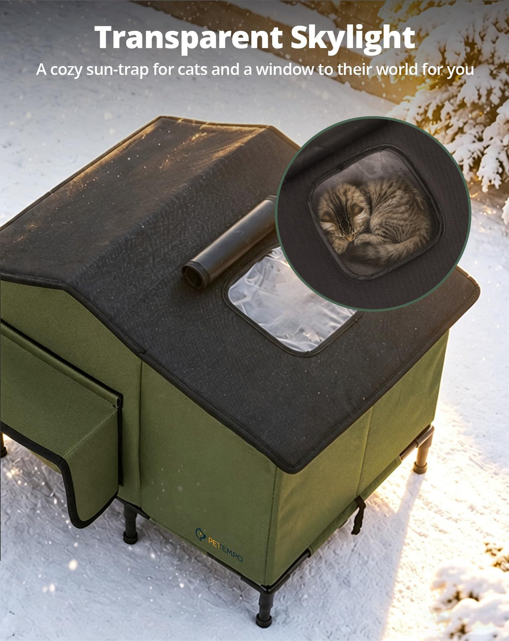 Heated Cat House U39463