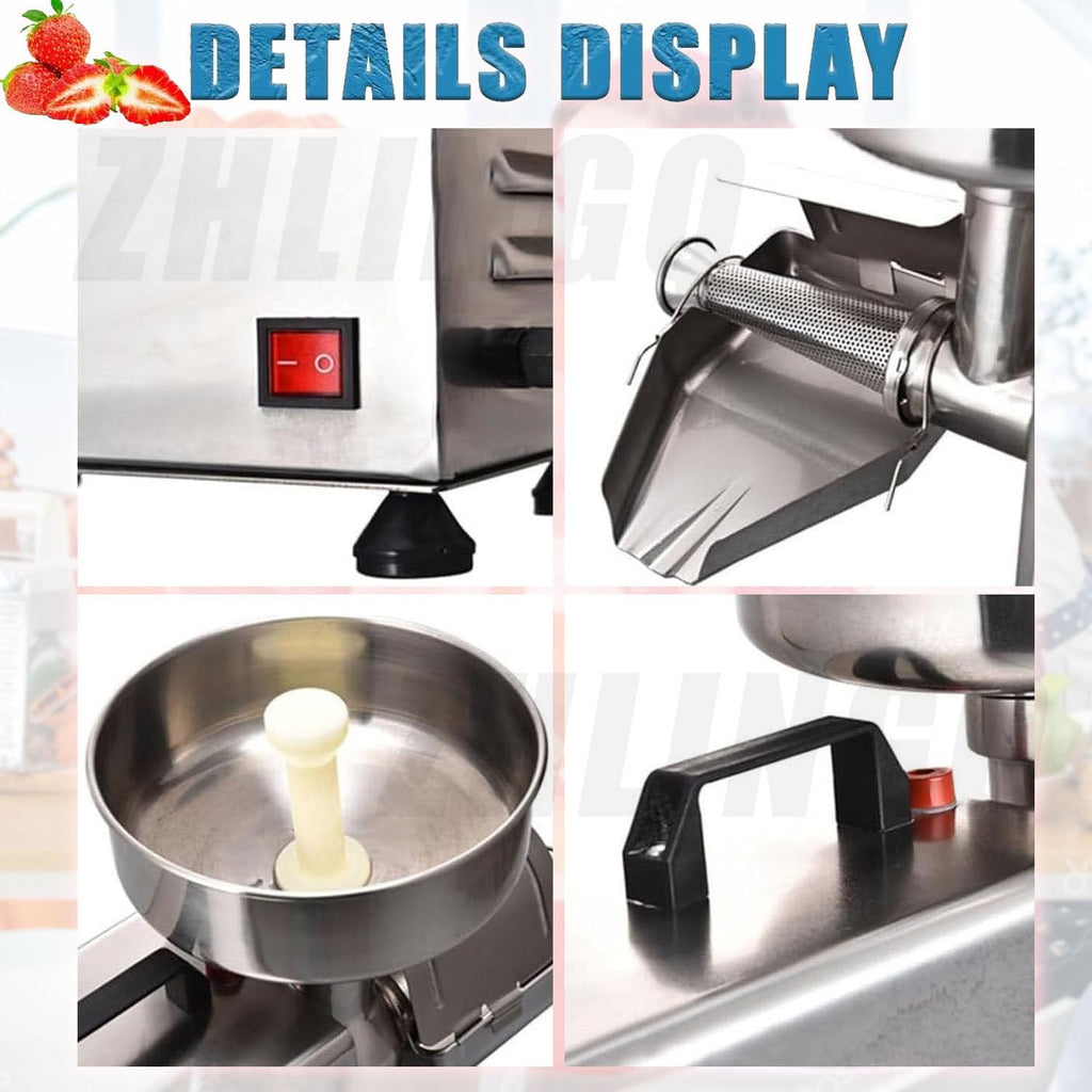 Commercial Electric Stainless Steel Tomato Strainer 150kg/h P3030