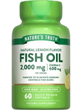 Fish Oil Omega 3 2000mg 60 Softgels I312