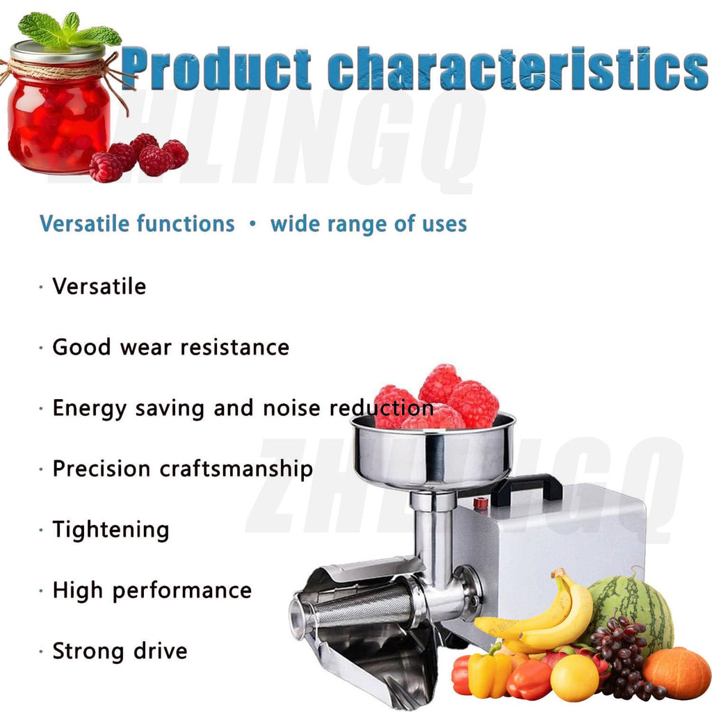 Commercial Electric Stainless Steel Tomato Strainer 150kg/h P3030