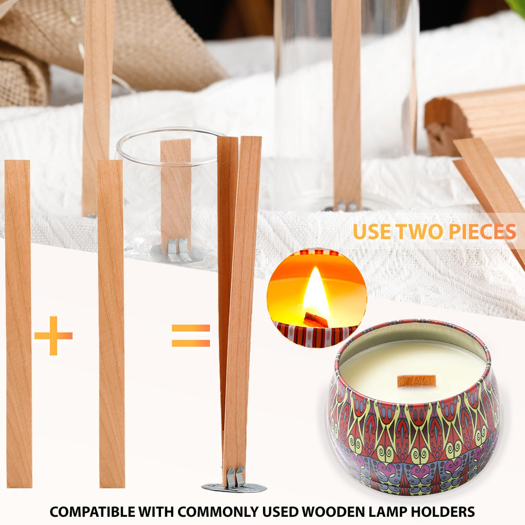 Cherry Wood Wicks 180 Candles per Pack T756